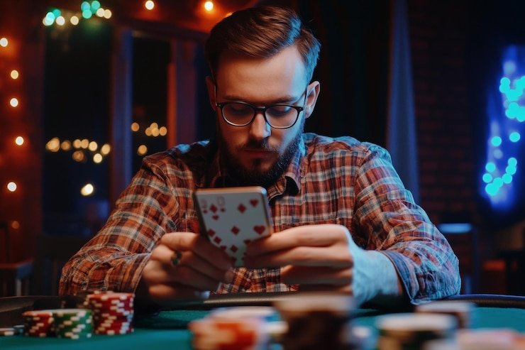 Statistik ronde Speed Blackjack setelah permainan selesai